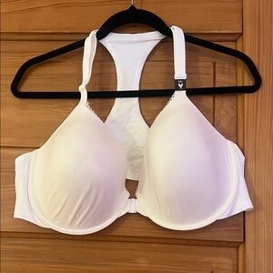 NWT Victoria’s Secret Women's White Racerback Bra 44C